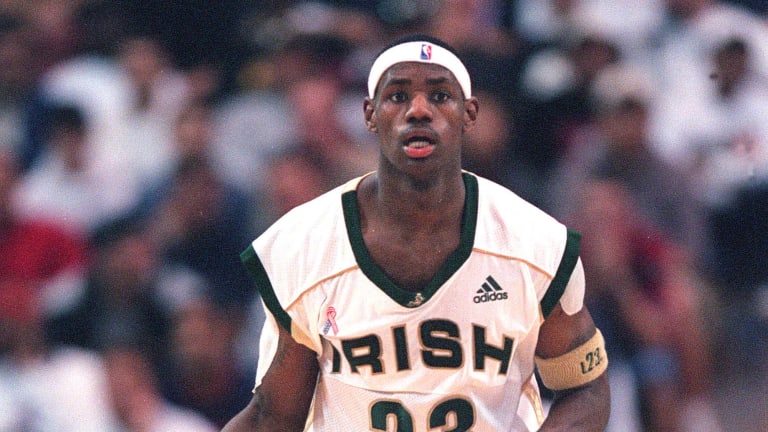 LeBron James' Retro Adidas Shoes on Sale Now